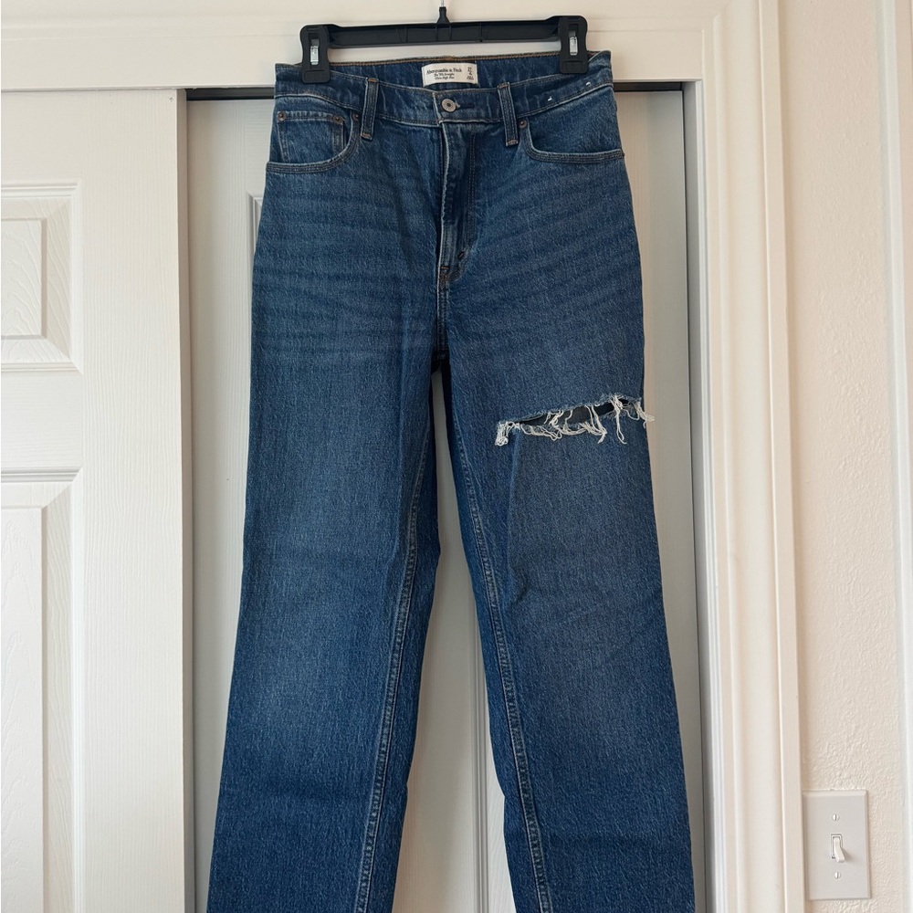 Abercrombie & Fitch 90s Straight Ultra High Rise Jeans